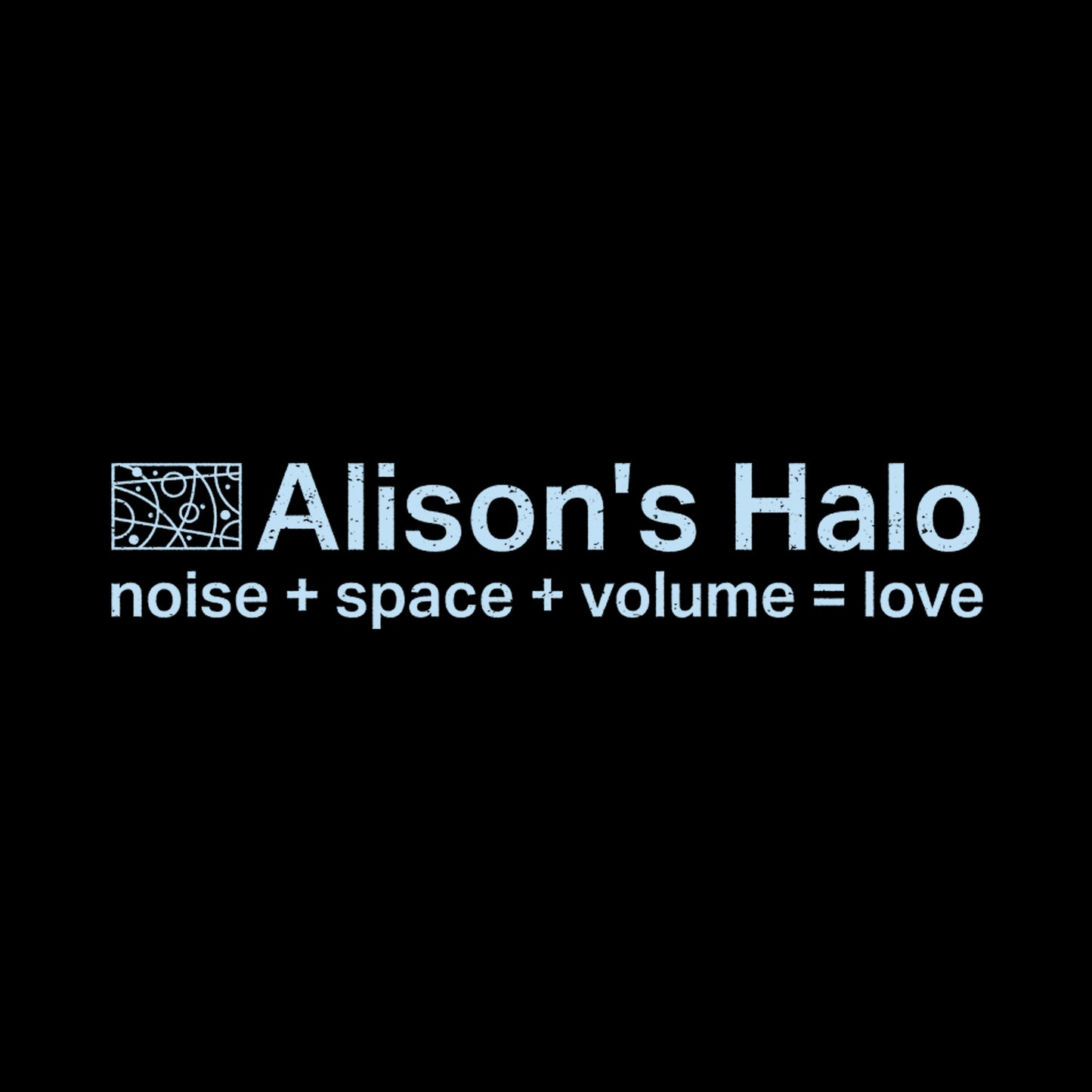 Alison's Halo - Shirt - Space Love - Black