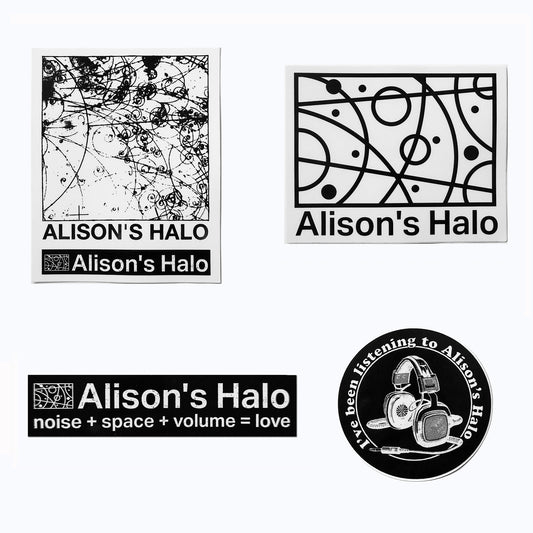 Alison's Halo - Stickers - 4 Pack