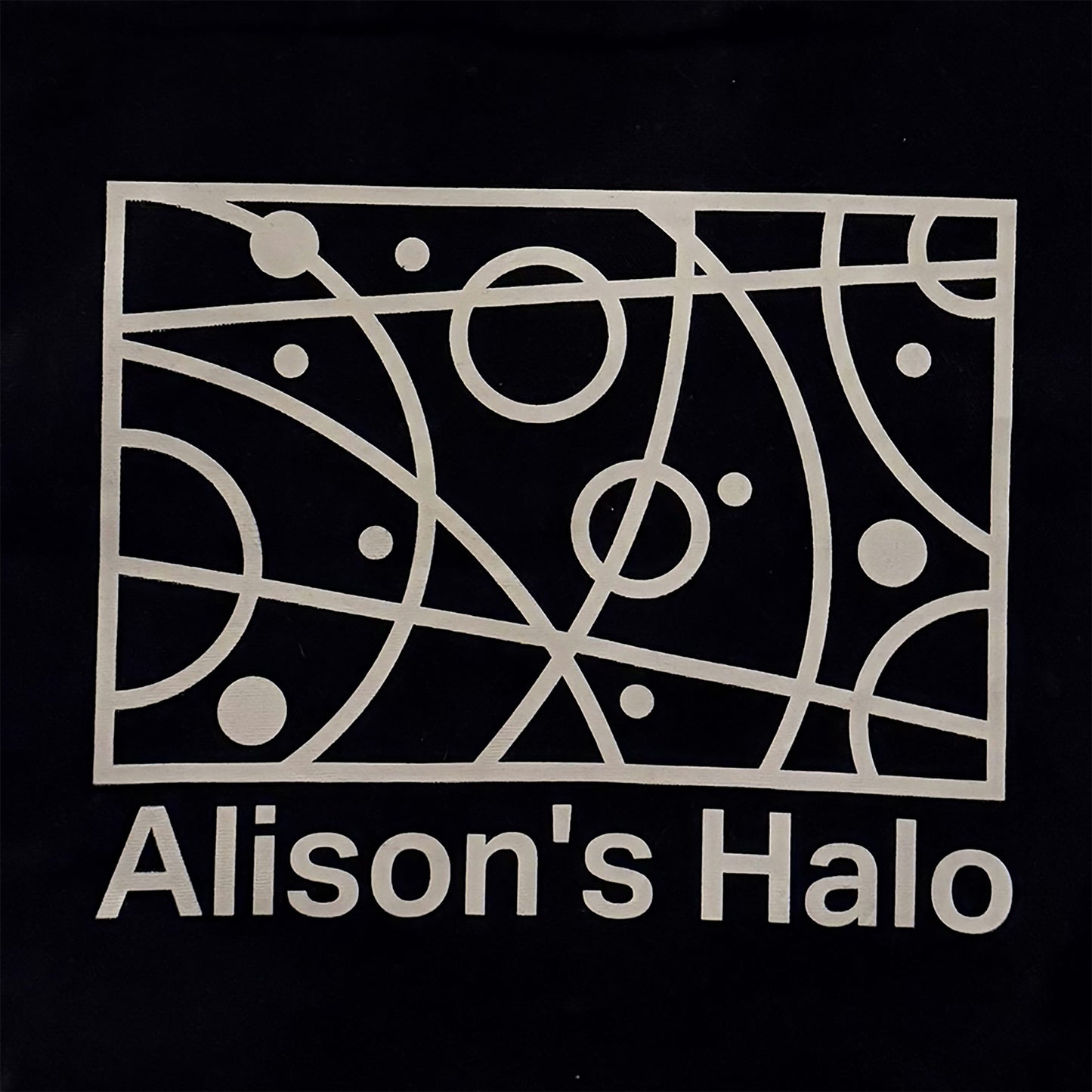 Alison's Halo - Tote Bag - Particle - Black