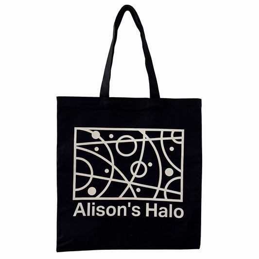 Alison's Halo - Tote Bag - Particle - Black